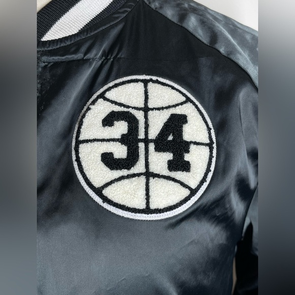 Nike Air Jordan | He Got Game | Street Style Collaboration Satin Jacket | Small - Picture 9 of 10